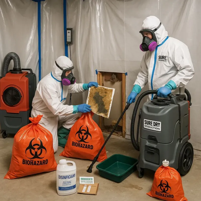 Contaminated Water Handling Protocols process in Lake Ozark, MO